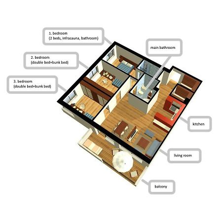 Apartman Donovaly Panorama 31C 4I Eksteriør billede