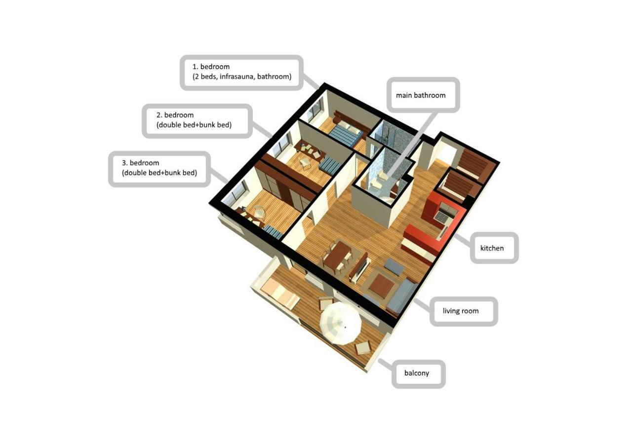 Apartman Donovaly Panorama 31C 4I Eksteriør billede